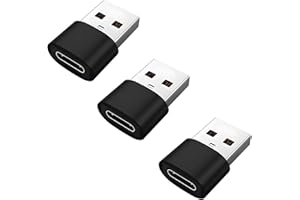 Ushine Usb C to Usb Adapter,3PCS Type-C Female to Usb2.0 Mobile Phone Adapter,Usb A to Usb C Adapter for iWatch,iPhone 12 13 14 15 Pro Plus Max,Airpods,CarPlay,iPad 9 10,Galaxy S24 S23 S22 S21 Ultra