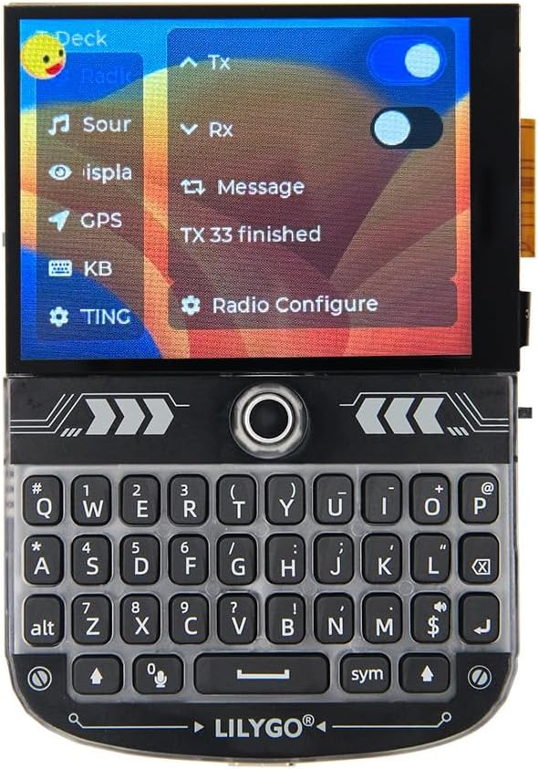 LILYGO T-Deck ESP32-S3 LoRa TTGO Development Board with 2.8 Inch ST7789-SPI Interface IPS LCD (868MHz Firmware)