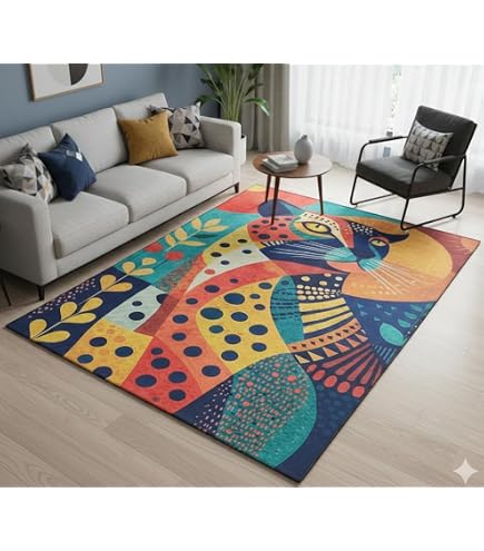 Buy Optical Illusion Rug 3D, Black White Checkeredboard Realistic