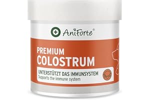AniForte Colostrum en Polvo para Perros y Gatos 100g - Primera Leche Natural, calostro para el Sistema inmunológico y el tracto gastrointestinal, inmunoglobulina G en la Calidad de los Alimentos