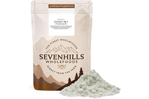 Sevenhills Wholefoods Organic Coconut Milk Powder 400g | Vegan Milk Alternative | Gluten-free | for drinking, cooking and baking | ideal for lattes, curries and sauces