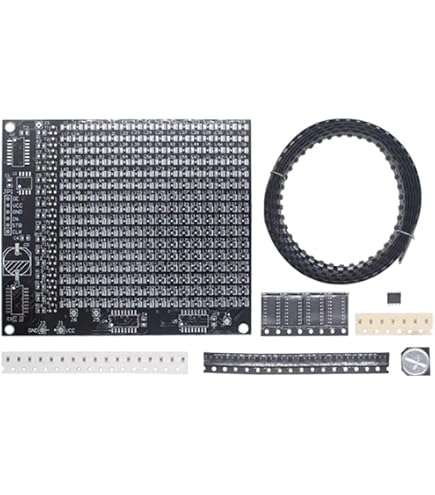 SMD Lötübungsset Mit CD4017 & NE555 - DIY Elektronik Kit Für Fließende LED-Wasserlicht-Effekte