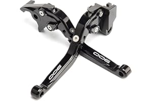 ZESIDIMO Per Kawasaki Z900 Z 900 2017 2018 2019 2020 2021 2022 2023 2024 CNC Regolabile Pieghevole Estensibile Leve Freno Frizione Moto (Nero)