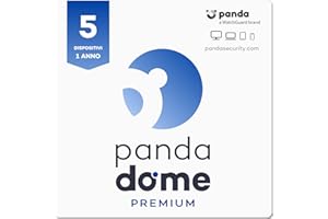 PANDA SECURITY Panda Dome Premium 2024 - Antivirus illimitato e Cloud VPN (5 dispositivi)