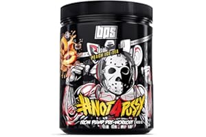 BPS PHARMA IRON PUMP – Pre Workout Pump Booster ohne Koffein – Für Training, Fokus & Muskelpump – Mit Citrullin & Arginin – Pfirsich Eistee Geschmack – 400 g