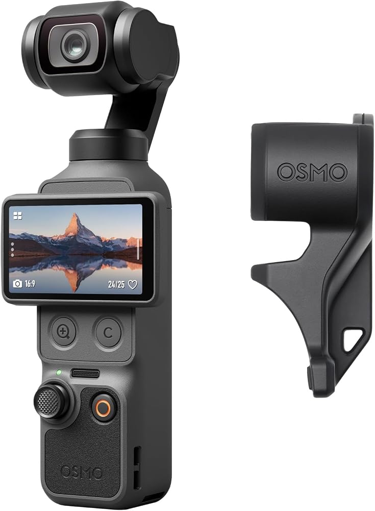 DJI Osmo Pocket 4 Standard Combo, 1 İnç CMOS Sensör, 4K/240 fps Video, 3 Eksenli Sabitleme, 2x Kayıpsız Zoom, 107 GB