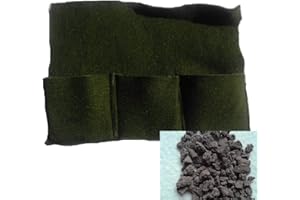 TEICHBAUZENTRUM SANKT JULIAN Pflanztasche 3er Mini incl Füllung Lava 4,8 Kg 2-8 mm Körnung Randgestaltung Teich Pflanzen