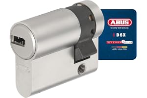 ABUS profilcylinder D6XNP 10/30 med kodkort och 5 nycklar, 48294