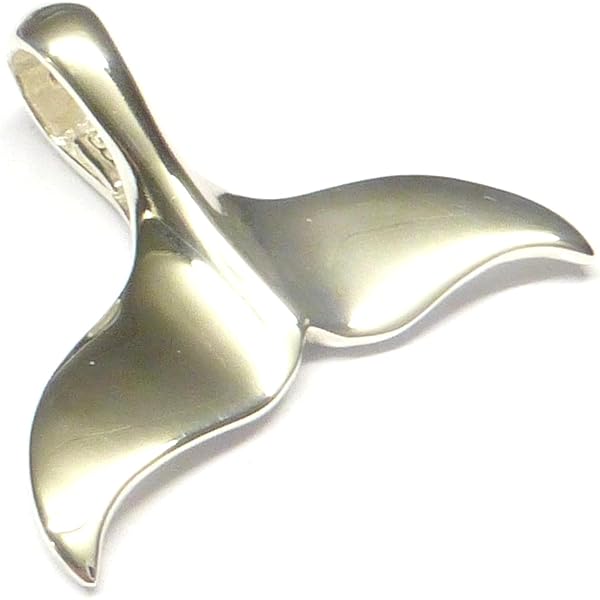Ciondolo Argento 925 Coda Di Delfino - Motivo Marino, Senza Catena, 2cm, Donna - Foto 6