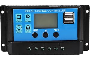 QIILU Qii lu 60A/50A/40A/30A/20A/10A 12V 24V PWM, automatyczny kontroler ?adowania s?onecznego (50 A