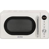 فرن ميكروويف رقمي ريترو كريم Sk4605