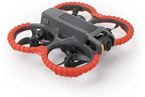 BEISDIRECT Anneau de protection pare-chocs pour DJI Avata 2 - Protection d'hélice anti-collision - Accessoires pour DJI Avata 2 (rouge)