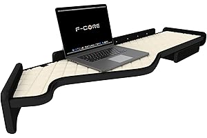 F-CORE Tavolini per cruscotto Camion Compatibile per IVECO STRALIS 01.02-12.12 Doppio Active Space con cassetto Pannello LED 24V Champagne