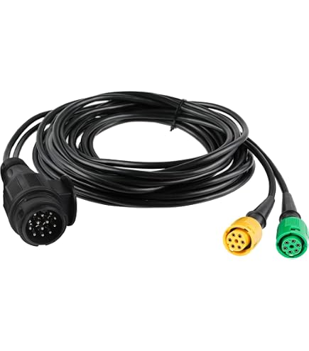 Spina Per Rimorchio Per Auto A 7 Pin Connettore Per Cablaggio A 7 Poli 12v Gancio Di Traino Per Traino Caravan Spina Per Camion Accessori Per Camper Elettronici Per Auto