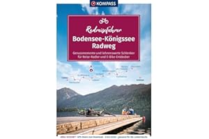 KOMPASS Radreiseführer Bodensee-Königssee Radweg: Von Lindau ins Berchtesgadener Land mit Extra-Tourenkarte, Reiseführer und exakter Streckenbeschreibung