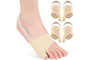 runrayay 2 Paires Tailors Oignon Correcteur pour Femmes Et Hommes, Pinky Toe Bunion Corrector avec Sangle Antidérapante pour Soulager Bunion Pinky Toe Pain, Redresser Bunionette, Chevauchement des