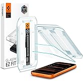 Spigen Apple iPhone 17 Pro Max / 16 Pro Max ile uyumlu Cam Ekran Koruyucu AluminaCore iyonlaştırılmış G&uuml;&ccedil;lendirilmiş Cam Tekn
