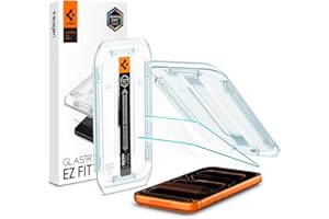 Spigen Glas.tR EZ Fit Tempered Glass Screen Protector for iPhone 17 Pro Max, iPhone 16 Pro Max - 2 Pack