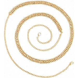 VAMA FASHIONS Kamarband Stone belly hip body Waist chain sari kamar belt kamarbandh for saree