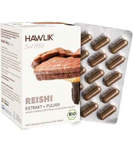 Reishi Extract 120 Kapseln - GreenFood Nutrition