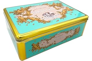 LAZZARONI Chiostro di Saronno Pasticceria di Saronno 350 g, Biscotti e Pasticcini al Cioccolato, Mix Pasticceria, Specialità Italiane, Confezione Latta Vintage