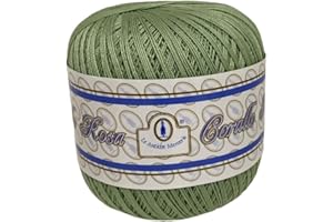 LE ANTICHE MERCERIE COTONE PER UNCINETTO N° 12 FILO DI SCOZIA GOMITOLO DA 100 GRAMMI (VERDE CHIARO 194)