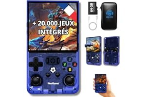 Neogame ® Console rétrogaming R36 MAX, Game Boy, Console Portable rétro, Gameboy Arcade, 15 000 Jeux Video, Linux, Gaming Merchandise, PC Gamer Portable, Extensible, Retro gearmaster
