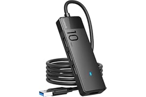 Inateck Hub USB z kablem 100 cm, 4 portami USB-A, prędkość USB 3.2 Gen 2