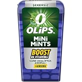 Olips Mini Mints Nane Okalipt&uuml;s Aromalı Şekersiz Şeker 12,5 gr