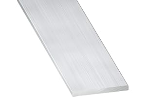 CQFD Plain Aluminium Flat Bar - 25mm x 2mm x 1m