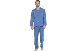 LORA DORA Pyjama Traditionnel Homme Strong Souls 2 Pièces