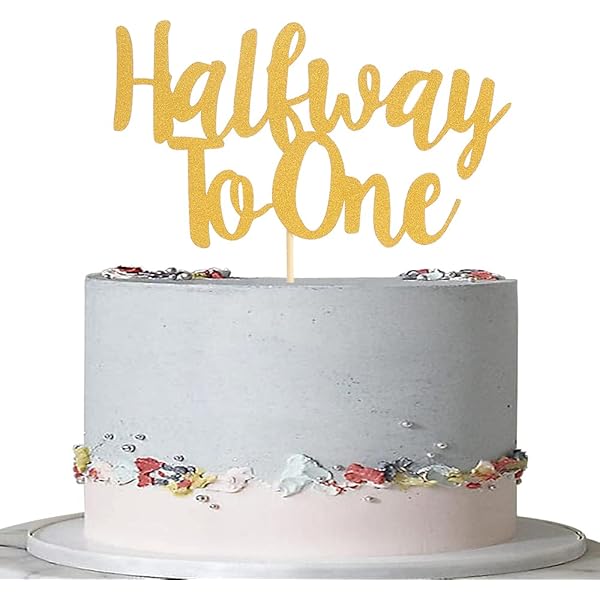 Auroriel Blaue Quasten Hochstuhl Banner, 6 Maanden Baby Jongen Decoratie, Happy Half Birthday Banner, Halfjaar Verjaardag Fotoshoot & Feestaccessoires