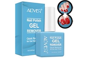 IDEARES Gel Nail Polish Remover, Fast Gel Polish Remover, Gel Polish Remover For Nails In 2-3 Minutes, Easily & Quickly, Don't Hurt Your Nails, No Need For Foil, Soaking Or Wrapping -15ml (15 ml)