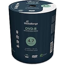 100 CD-R Mediarange 700MB/80Min - Vergini, Colore Argento, Per Masterizzazione Dati - Foto 8