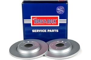 Borg & Beck BBD4635 Brake Disc Pair (Rear): Audi A4 / A5 07-