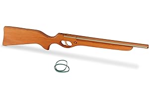 BestSaller Bestsaller1221 drewniany pistolet strzela dziąsła, wielokolorowy, 1