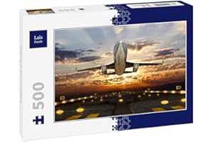 Lais Puzzle Samolot o zachodzie słońca 500 Części