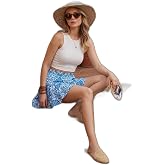 Lela Desenli Beli Lastikli Mini Şort Etek Bayan ŞORT ETEK 5865118