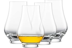 SCHOTT ZWIESEL Whisky Nosing Tumbler Bar Special (4er-Set), spezielle Nosing Gläser für Whisky, spülmaschinenfeste Tritan-Kristallgläser, Made in Germany (Art.-Nr. 130000)