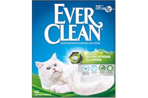 Ever Clean Extrastarkes klumpendes Katzenstreu, 10 Liter, mit Duftstoffen, Extra Strong