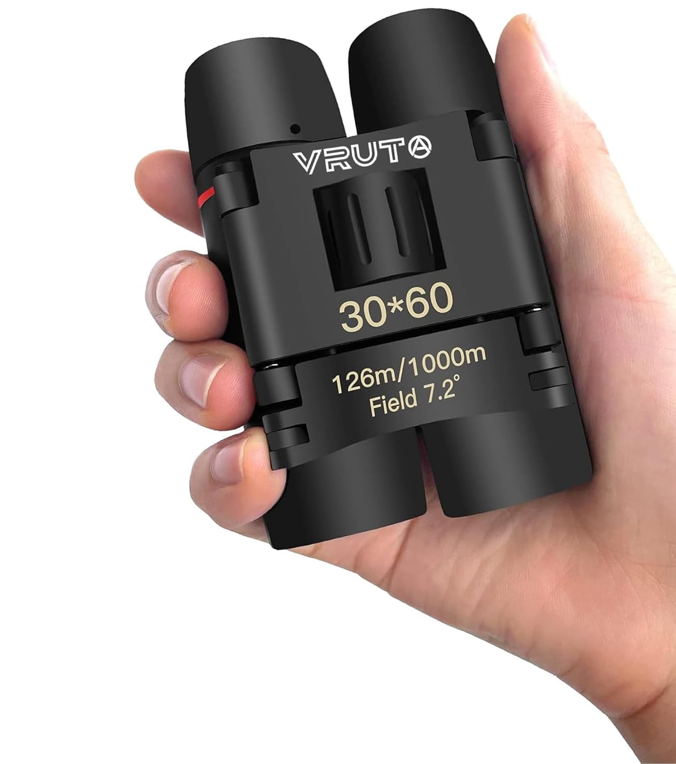 Vruta Powerful Roof Prism Binocular Telescope HD Vision Binoculars 10000M High Power for Outdoor Travel Stargazing Concerts Sports Optical Vision Binocular Fixed Zoom (30x60)