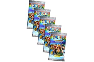 Panini One Piece Cartes à collectionner (2023), 5 boosters avec 10 pochettes STRONCARD