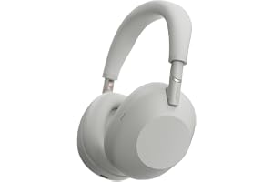 Sony WH-1000XM6 The Best Wireless Noise Canceling Headphones, HD NC Processor QN3, 12 Microphones, Adaptive NC Optimizer, Mastered by Engineers, Studio-Quality, 30-Hour Battery, Silver