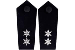 RescPol Schulterklappen 2 Sterne silber