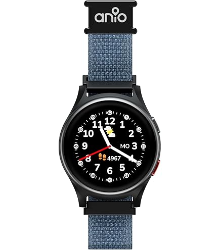 SaveFamily Slim 4G. Smartwatch für Kinder mit Videoanruf, Anruf, Chat, SOS-Taste, Stoppuhr und Schrittzähler. Ip67 wasserdicht. Smartwatch für Kinder mit einem modernen und diskreten Design