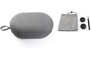 DaMohony Étui de transport rigide pour accessoires PS VR2, étui portable PS VR2 avec couvercle de protection d'objectif, pour voyage et rangement à la maison