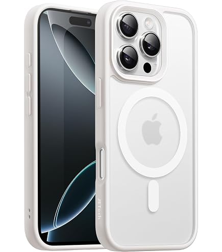 Coole Magnet-Hülle Für IPhone 16 Pro Max – Mattes Design, Voller Schutz & MagSafe Kompatibel