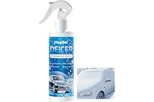 MAGISEL Spray Sciogli Ghiaccio Auto, Ghiaccio Spray, 250ml Nessun odore, Sbrinamento Rapido Adatto per Frigoriferi, Congelatori, Vetri per Auto, Tubi Dell'Acqua, Ogni Genere di Vetro e Cristallo dell'Auto