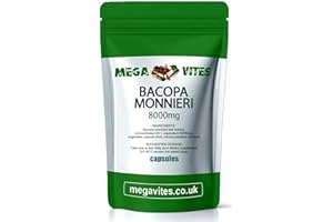 BACOPA MONNIERI Capsules 8000mg x 30 - MEGAVITES AMINOLAB