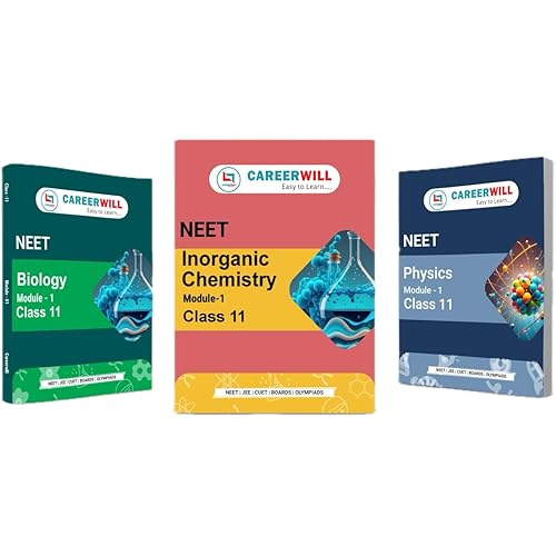 Careerwill NEET Study Module Set (English Medium) | Complete Syllabus 11th 12th | 23 Modules | 4200  Pages | Mindmaps | Updated with Latest NTA pattern 2026 | Designed by Kota Best NEET faculties | Online Solutions | LAUNCH OFFER at 2999/-